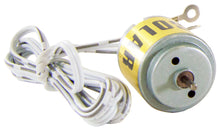 Load image into Gallery viewer, DC Motor for Solar Panel with 3 Foot Clip-on Wire Leads, 1V / 400mA Output, 2mm Diameter Shaft
