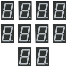 Load image into Gallery viewer, 100 Pack 0.5-inch Single Digit Green 7 Segment Display, Common Cathode
