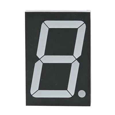 0.5-inch Single Digit Green 7 Segment Display, Common Cathode