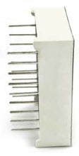 Load image into Gallery viewer, 10 Pack 0.8 inch (20mm) 16 Segment Single Digit Alphanumeric Display, Red, Common Cathode
