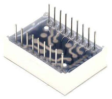 Load image into Gallery viewer, 10 Pack 0.8 inch (20mm) 16 Segment Single Digit Alphanumeric Display, Red, Common Cathode

