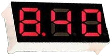 Load image into Gallery viewer, Red 3-Digit Common Anode 7 Segment LED Display, 0.6&quot; Digit Height, 12 Leads
