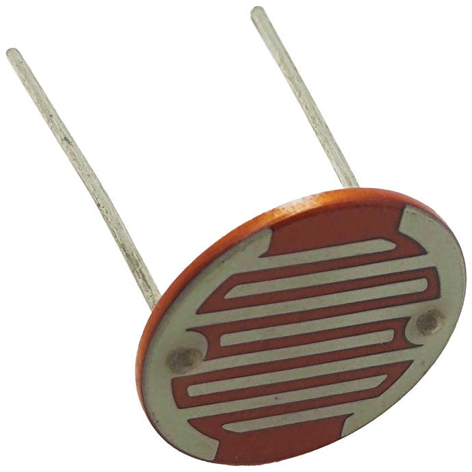 Large 20mm Photoresistor, 50 to 100K ohm Resistance