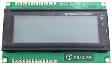Load image into Gallery viewer, 20x4 Dot Matrix Backlit LCD Module with Driver &amp; Controller, Measures 98x60x9.5mm (JHD629-204A)
