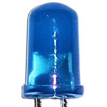 Load image into Gallery viewer, 20 Pack Blue Diffused Lens LEDs, 5mm Diameter Round Bulb, 2-Pin Light Emitting Diodes (2.8V to 3.6V, 20mA)
