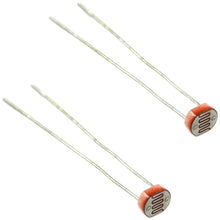 Load image into Gallery viewer, 2 Pack 5mm Light Sensitive Resistor, Photoelectric Photo Cell (5516)
