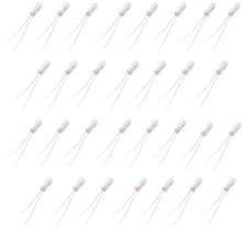 Load image into Gallery viewer, 30 Pack Incandescent Lamp, T-1 3/4 Wire Terminal Lamp 5V, 60mA
