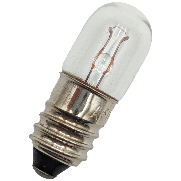 T-3 1/4 Miniature Lamp with Screw Base, 6.3V 150mA (AML-40)
