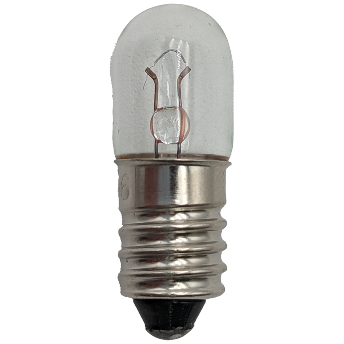 T-3 1/4 Miniature Incandescent Lamp with Screw Base 6.3V 250mA (AML-44)