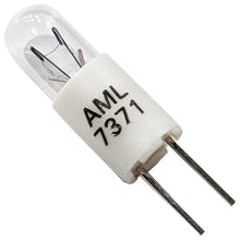 Load image into Gallery viewer, Mini 5mm Incandescent Lamp Bi-Pin (2 Pin) Base 12V, 40mA (7.5mm Bulb Height) T-1 3/4
