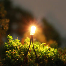 Load image into Gallery viewer, Warm White 4mm 12V 70mA Bulb with Wire Leads
