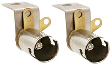 Load image into Gallery viewer, 2 Pack Bayonet Socket for Miniature Incandescent Lamp (.40&quot; Diameter) 1.24&quot;×0.66&quot;×0.71&quot;

