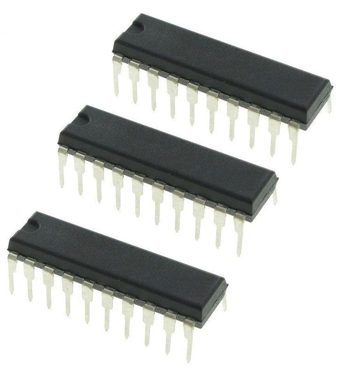3 Pack RS-232 Interface IC, +5V Powered, Multichannel RS-232 Drivers/Receivers, 20 Pin DIP