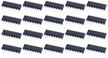 Load image into Gallery viewer, 20 Pack LM339 IC Low-Power Low-Offset Voltage Quad Comparator, 14 Pin DIP
