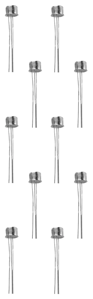 10 Pack Semiconductors - 2N1596 - SCR 200V 3A