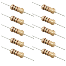 Load image into Gallery viewer, 10 Pack 1K Ohm Carbon Film Resistors, 1/4W, ±5% Tolerance
