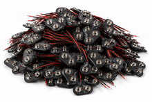 Load image into Gallery viewer, 9v Battery Snap T-Type with Wire Leads - Pack of 100
