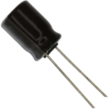 Load image into Gallery viewer, 10 Pack Electrolytic Radial Lead Capacitor 50V 2.2µF
