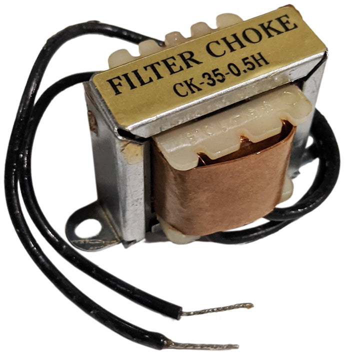 Filter Choke - Value:  0.5 H, DC mA: 10, DC RES: 30Ω (30 Ohms)