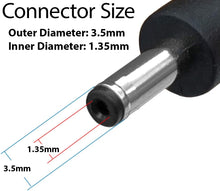 Load image into Gallery viewer, DC 9V 600mA Power Adapter with 3.5mm x 1.35mm Barrel Connector, Center Positive
