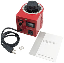 Load image into Gallery viewer, 5 Amp Variable Transformer, 500 VAC Max, 0-130 Volt Output
