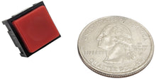 Load image into Gallery viewer, Momentary Switch SPST - Red Square Button (12.4mm x 12.4mm x 10.4mm)
