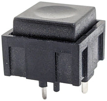 Load image into Gallery viewer, Momentary Switch SPST - Black Square Button (12.4mm x 12.4mm x 10.4mm)
