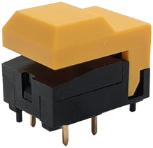 Load image into Gallery viewer, Push Button - Yellow Cover - No LED
