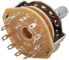 Load image into Gallery viewer, 2 Pole 6 Position Rotary Switch (2P6T) with Solder Lug Termination
