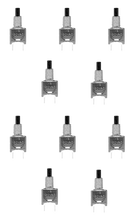 Load image into Gallery viewer, 10 Pack Momentary Toggle Switch - DPDT On-Off-On - Solder Lug
