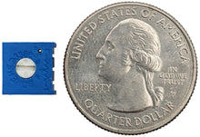 Load image into Gallery viewer, 100K Ohm 0.5W Single-Turn Potentiometer, Top Adjust, 3/8-inch Square
