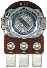 Load image into Gallery viewer, 10 Pack 1K Ohm 1/4W Potentiometer, Panel/PC Mount, Serrated Shaft
