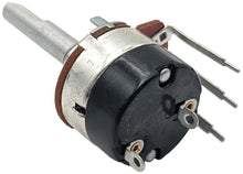 Load image into Gallery viewer, 4 Pack 1/2W 500K Ohms Potentiometer, Single Turn, Round Shaft, Panel Mount
