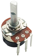 Load image into Gallery viewer, 4 Pack 1/2W 500K Ohms Potentiometer, Single Turn, Round Shaft, Panel Mount
