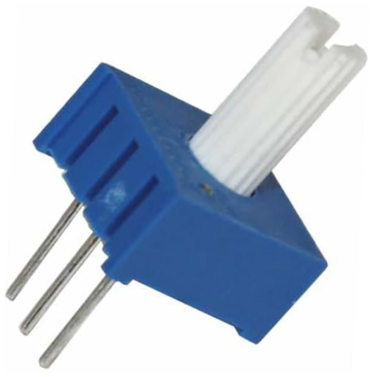 500Ω ½W Cermet Potentiometer, Single Turn with Shaft, Wire Pin Leads for Breadboarding