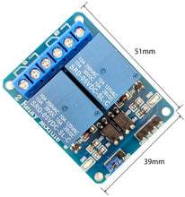 Load image into Gallery viewer, 3 Pack of 2 Channel 5V Relay Module With Low Level Trigger, Can Be Controlled By Arduino, 8051, AVR, PIC, DSP, ARM, ARM, MSP430, TTL logic
