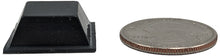 Load image into Gallery viewer, 3M 10 Pack 0.81-inch Tapered Square Bumpon Bumpers, 0.30-inch Height (Black)

