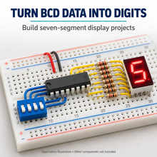 Load image into Gallery viewer, IC Logic - BCD-To-7 Seg. Decoder Driver (15v Out)
