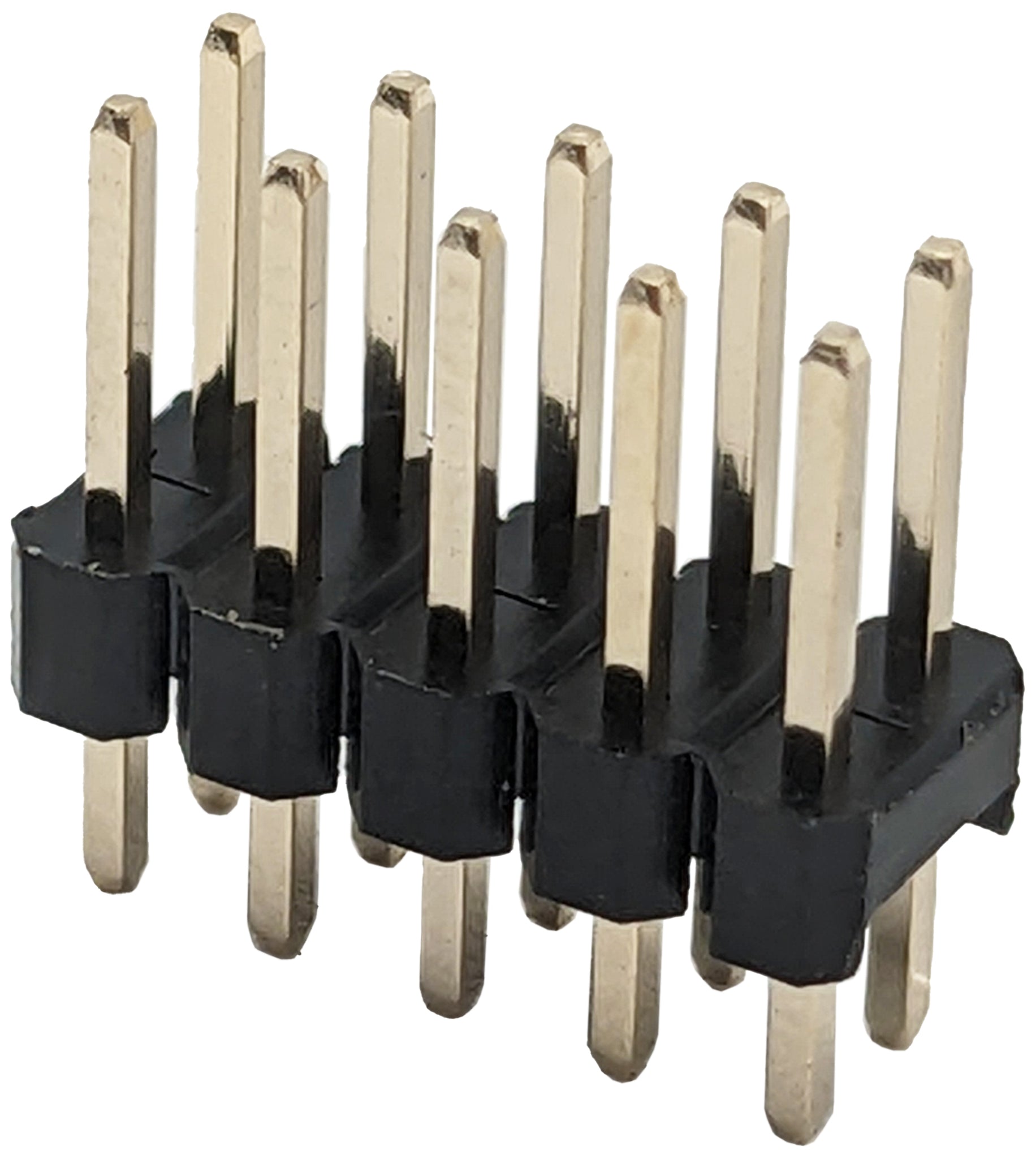10 Pin Dual Row Male Header, 0.025