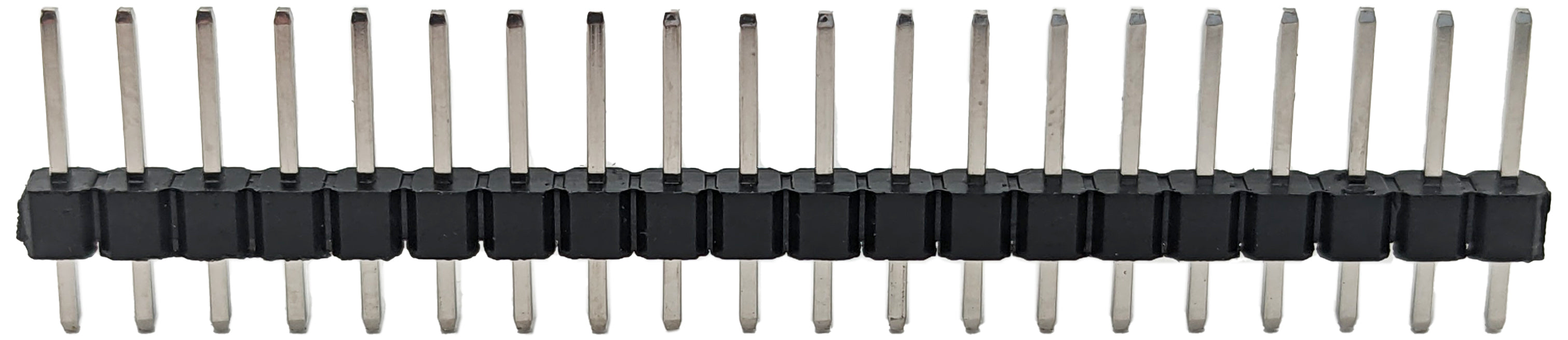 20 Pin Row Header Digikey 20 Pin Single Row Male Header, 0.025