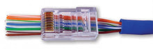 Load image into Gallery viewer, Platinum Tools 50 Pieces EZ-RJ45 CAT5/5e Connectors (100003C)
