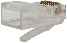 Load image into Gallery viewer, 10 Pack RJ45-8 Modular Plugs, 8P8C, UTP Stranded
