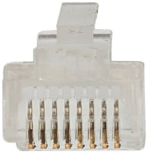 Load image into Gallery viewer, 10 Pack RJ45-8 Modular Plugs, 8P8C, UTP Stranded
