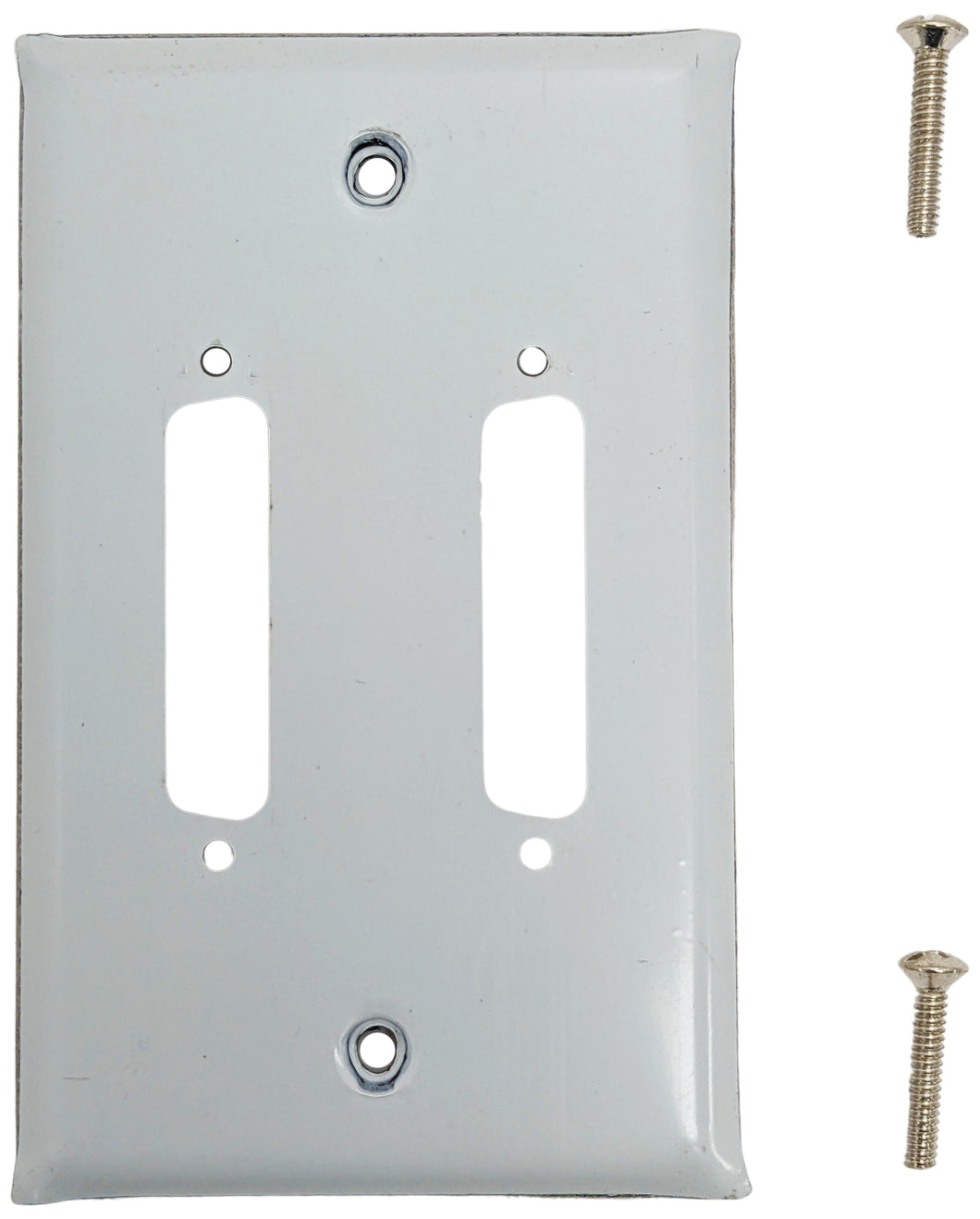 Stainless Steel Wall Plate with Dual DB25 Holes (2.73