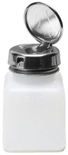 Load image into Gallery viewer, Menda Natural Square HDPE Bottle with Take-Along Locking Pump, 4 oz (35702)
