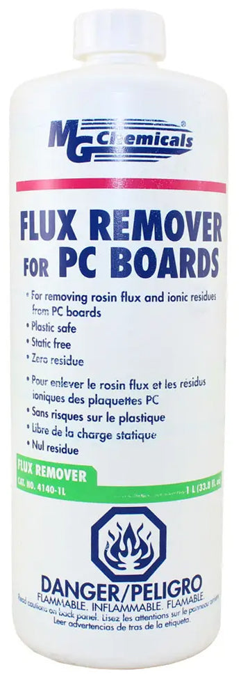 MG Chemicals 4140A Flux Remover for PC Boards, 945 mL (1 Quart) Bottle (4140A-945ML)