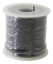 Load image into Gallery viewer, 100 Feet Black 22 Gauge Stranded Hook-Up Wire, Tinned Copper, PVC Insulation (Shade May Vary)
