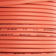 Load image into Gallery viewer, 25 Feet Orange 22 Gauge Solid Hook-Up Wire, Tinned Copper, PVC Insulation (Shade May Vary)
