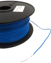Load image into Gallery viewer, 1,000 Feet Blue 24 Gauge Solid Hook-Up Wire, Tinned Copper, PVC Insulation, UL 1007/1569, RoHS Compliant
