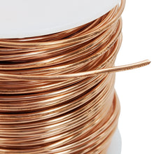 Load image into Gallery viewer, 126 Feet 16 Gauge Soft Bare Copper Crafting Wire (1 Pound Spool)
